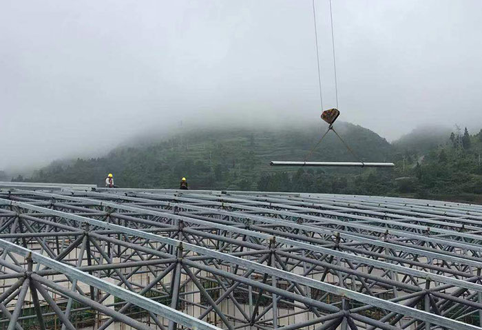 汨罗网架施工